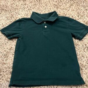 3/$10 Boys The Children’s Place Pique Polo Short Sleeve Shirt Size S 5/6 Forest